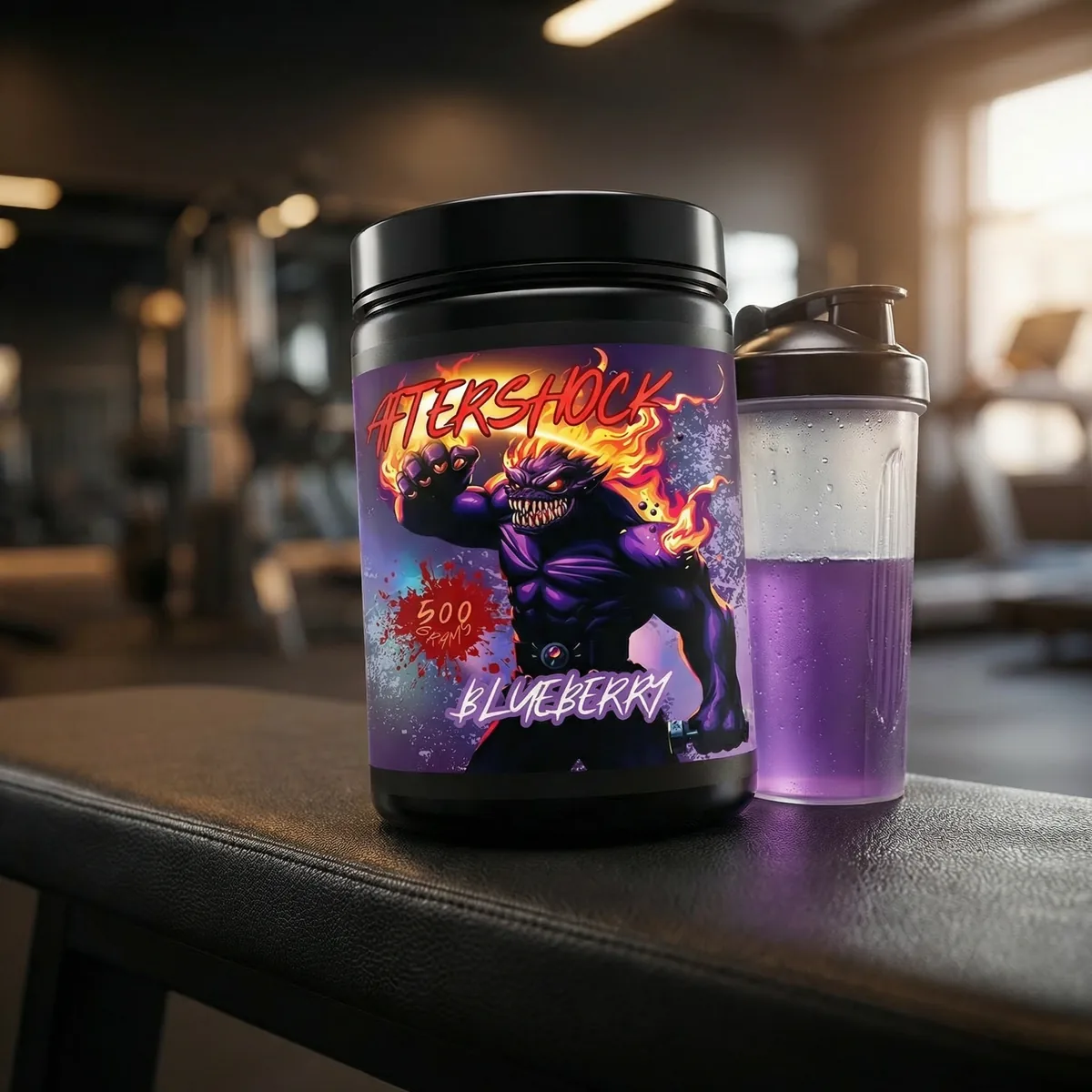 Aftershock pre-workout benefits - focus, energy and performance